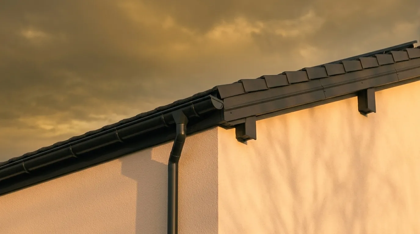 Budowa — detal konstrukcji dachu